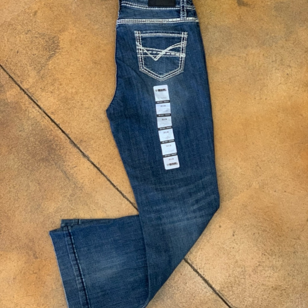 Women's Rock & Roll Denim Mid-Rise Trouser